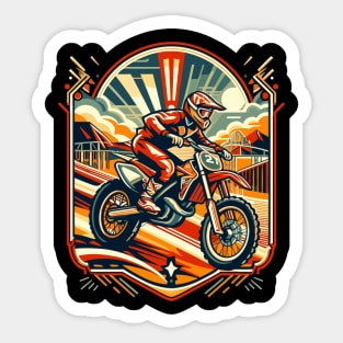 Motocross Sticker